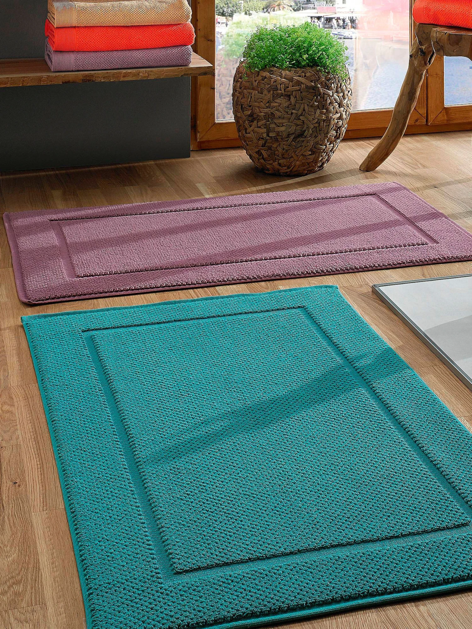 Badematte, Pflaume 3 Badematte, Pflaume