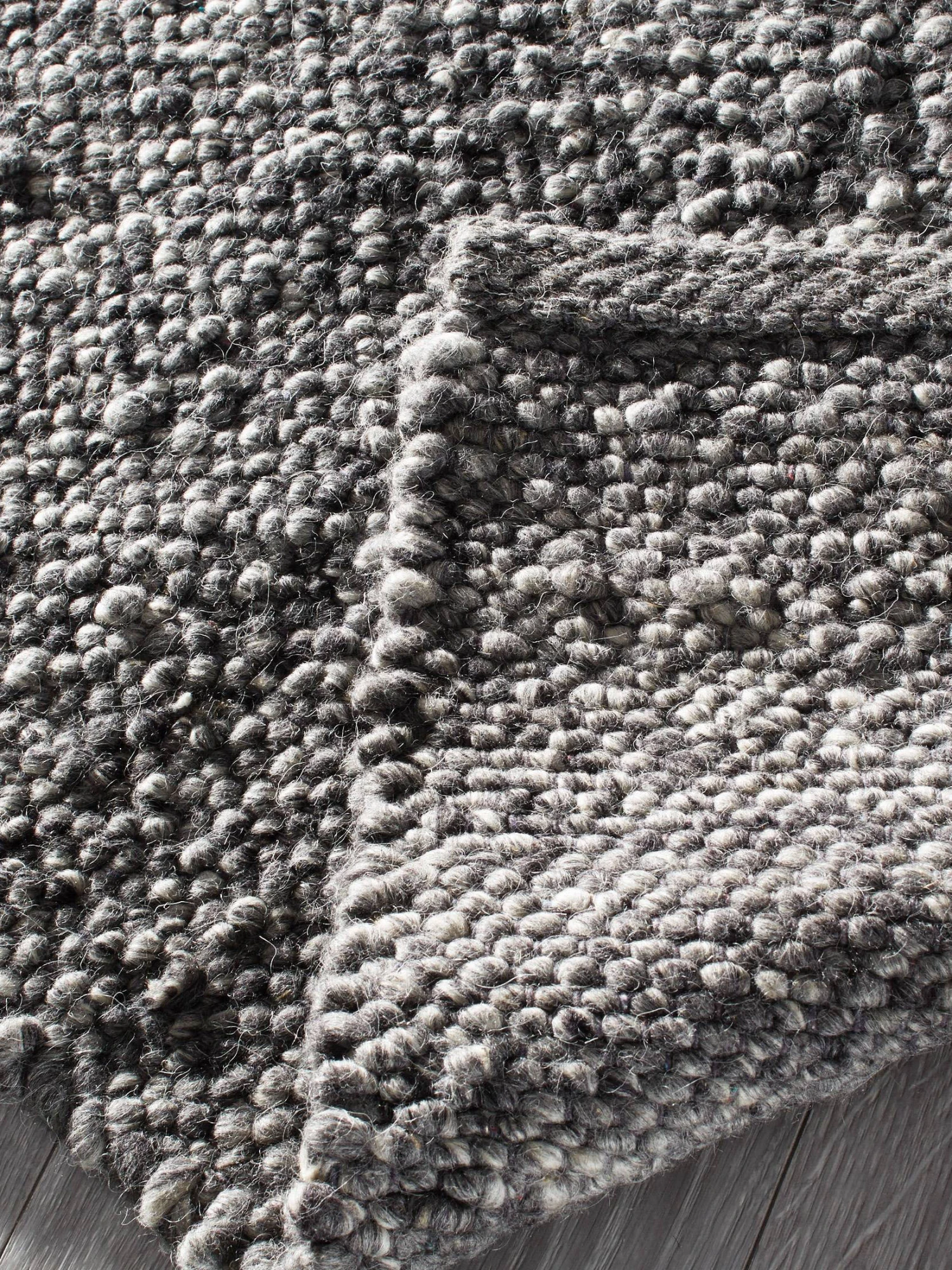 Handweb-Teppich, Stone 4 Handweb-Teppich, Stone – Bild 2