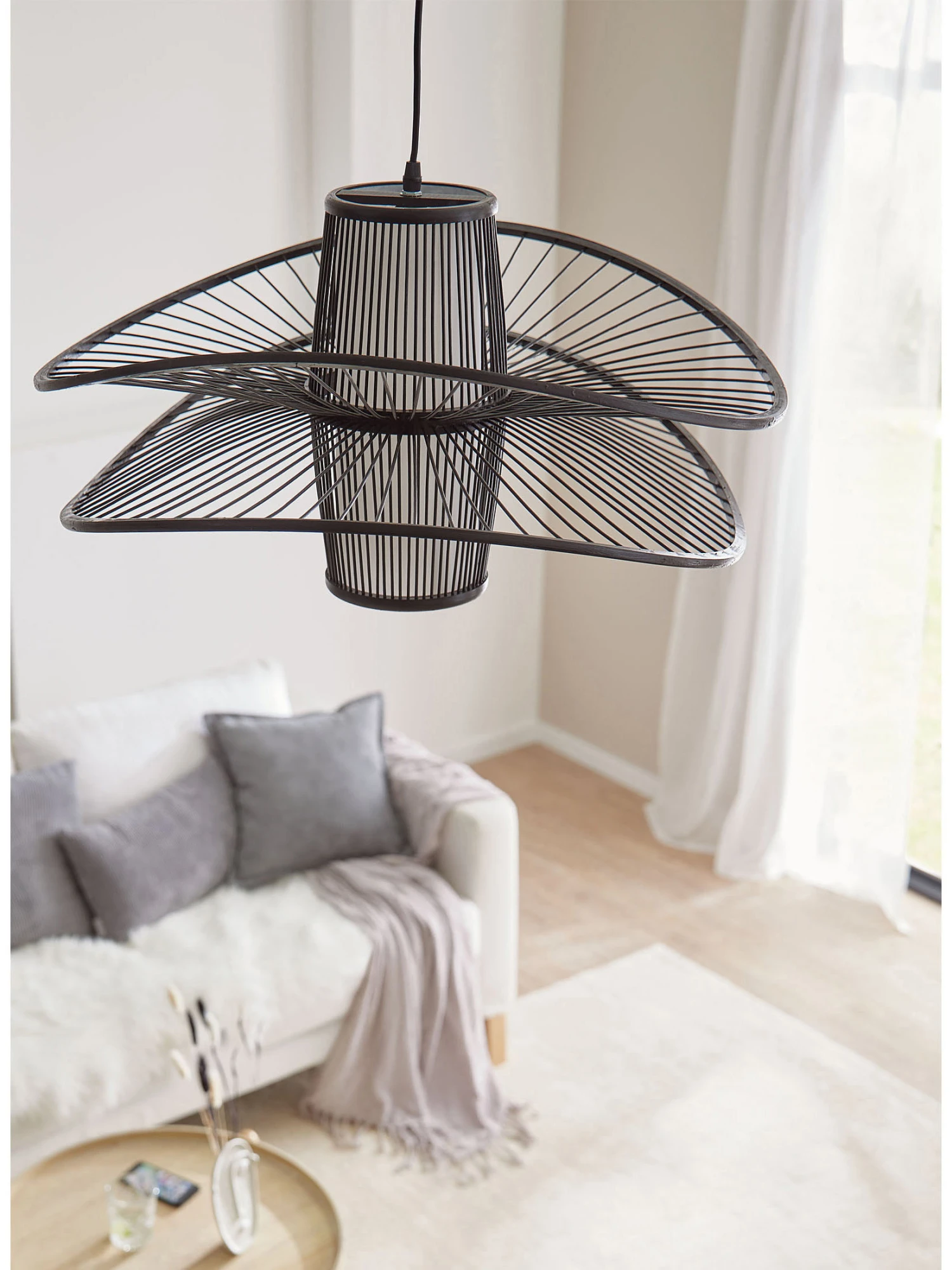 Hängeleuchte, Schwarz 3 Hängeleuchte, Schwarz