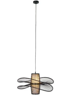 Hängeleuchte, Schwarz 10 Hängeleuchte, Schwarz -Einrichtungsgeschäft AkiFiligree Haengeleuchte Schwarz 60x60x32 per2