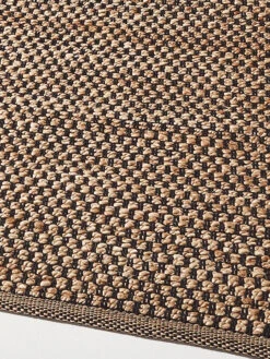 Flachgewebe-Teppich, Natur/Dunkelgrau NAT./BLACK -Einrichtungsgeschäft Almeria Flachgewebe braun natur lup