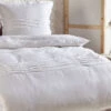 Bettwäsche, Weiss -Einrichtungsgeschäft Amari Bettwaesche Weiss 135x200 mil