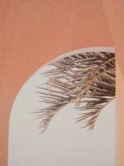 Leinwandbild, Ocker -Einrichtungsgeschäft Ausblick Druckgerahmt Beige Ocker 40x50 lup