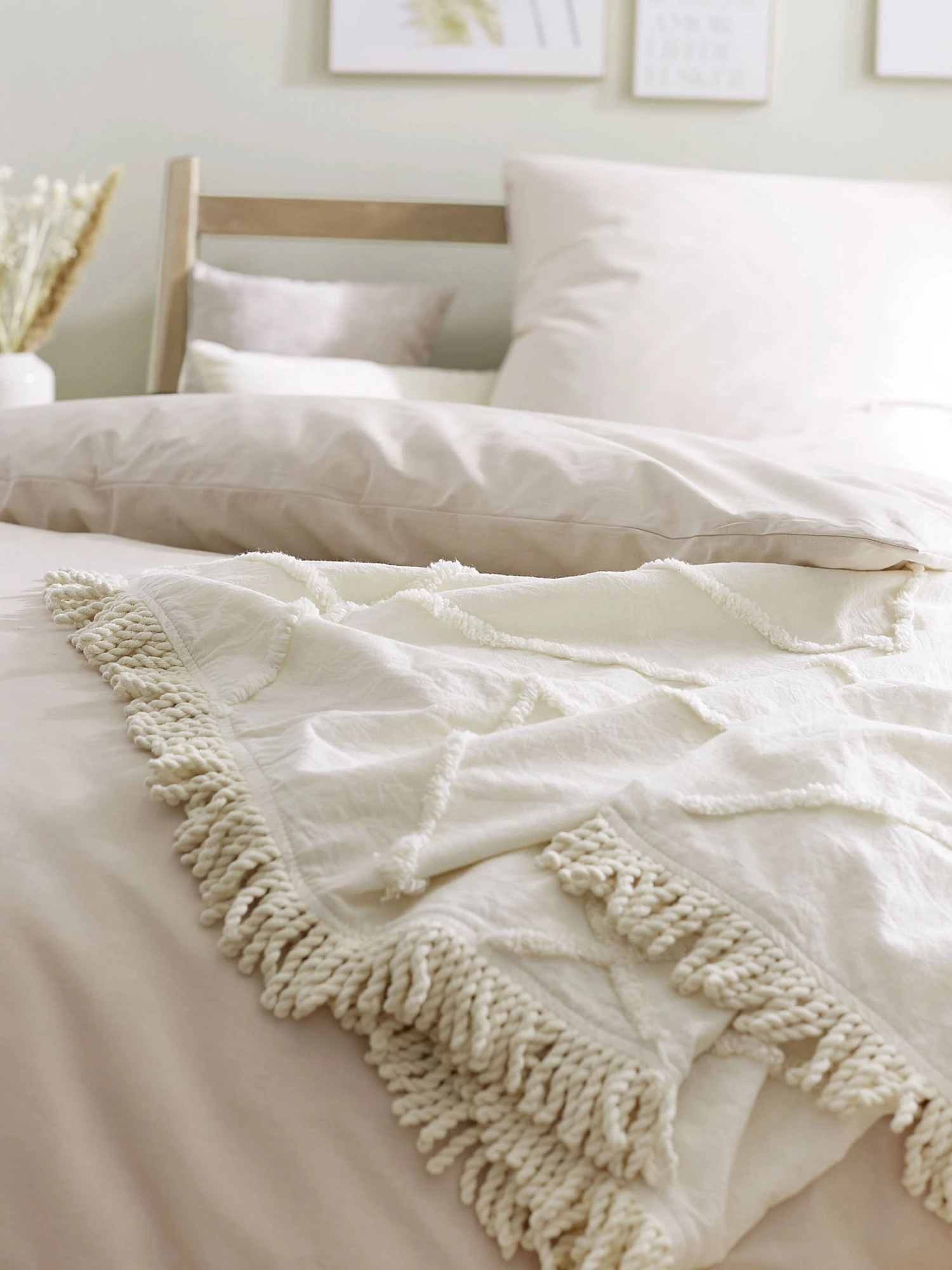 Decke, Cream 4 Decke, Cream – Bild 2