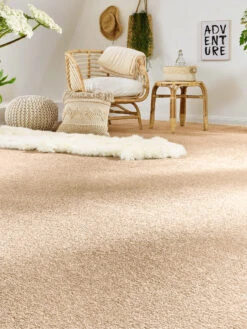 Velours-Teppichboden, Ivory 72