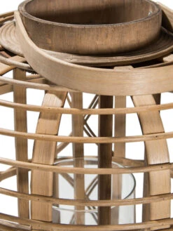 Laterne, Natural -Einrichtungsgeschäft Balaro Laterne Braun Natural 32x32x45 lup