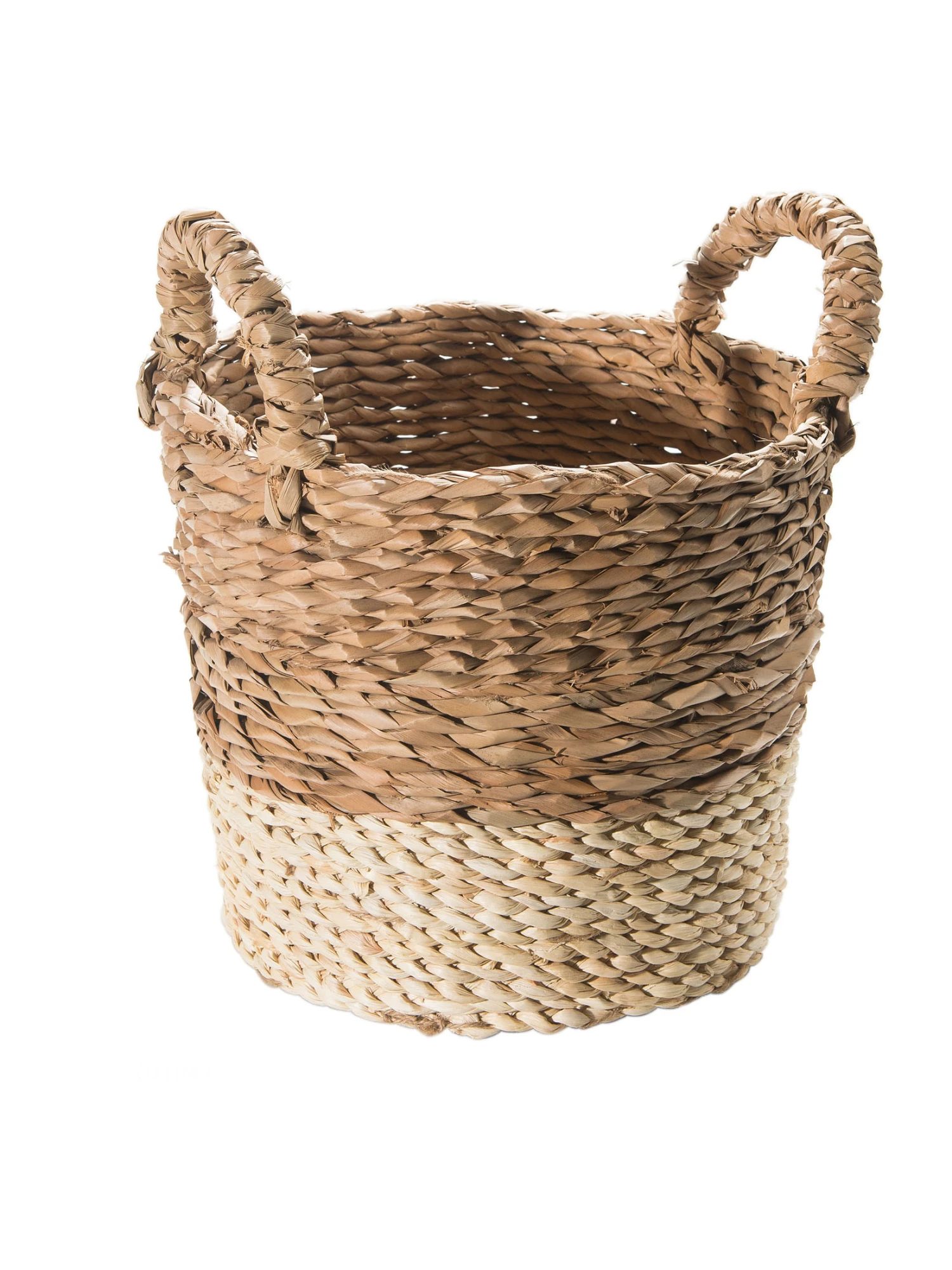 Korb, Weiss/Natur 4 Korb, Weiss/Natur – Bild 2