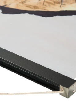 Leinwandbild, Dunkelgelb -Einrichtungsgeschäft Baumstamm Leinwandbild braun Dunkelgelb 60x90 lup1