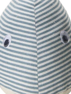 Figur, Hellblau -Einrichtungsgeschäft BigWale Tuerstopper Blau Hellblau 16x26x16 lup