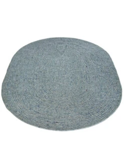 Handweb-Teppich, Aqua 9 Handweb-Teppich, Aqua -Einrichtungsgeschäft Bjoerna HandwebTeppich Blau Aqua 140x200 oval fper