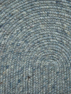 Handweb-Teppich, Aqua 11 Handweb-Teppich, Aqua -Einrichtungsgeschäft Bjoerna HandwebTeppich Blau Aqua 140x200 oval lup
