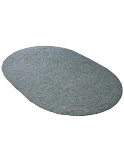 Handweb-Teppich, Aqua 10 Handweb-Teppich, Aqua -Einrichtungsgeschäft Bjoerna HandwebTeppich Blau Aqua 140x200 oval sper