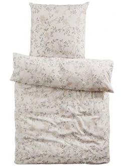 Renforcé-Bettwäsche, Nature -Einrichtungsgeschäft BloomingNature Bettwaesche Beige Nature 135x200 pla