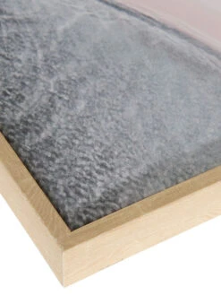 Leinwand-Druck-gerahmt, Hellgraublau -Einrichtungsgeschäft Bluera Druckgerahmt Hellblau Hellgraublau 50x70 lup2