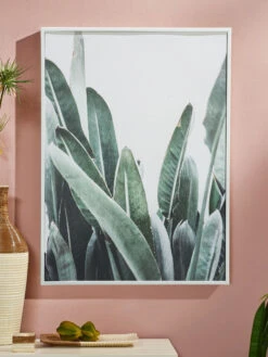 Leinwand-Druck-gerahmt, Grün