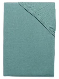 Spannbetttuch, Petrol