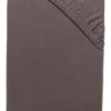 Spannbetttuch, Espresso -Einrichtungsgeschäft Bruessel Spannbetttuch Dunkelbraun Espresso 100x200 pla