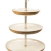 Deko-Etagere, Weiss -Einrichtungsgeschäft CakeStand DekoEtagere Weiss 30x30x48 per