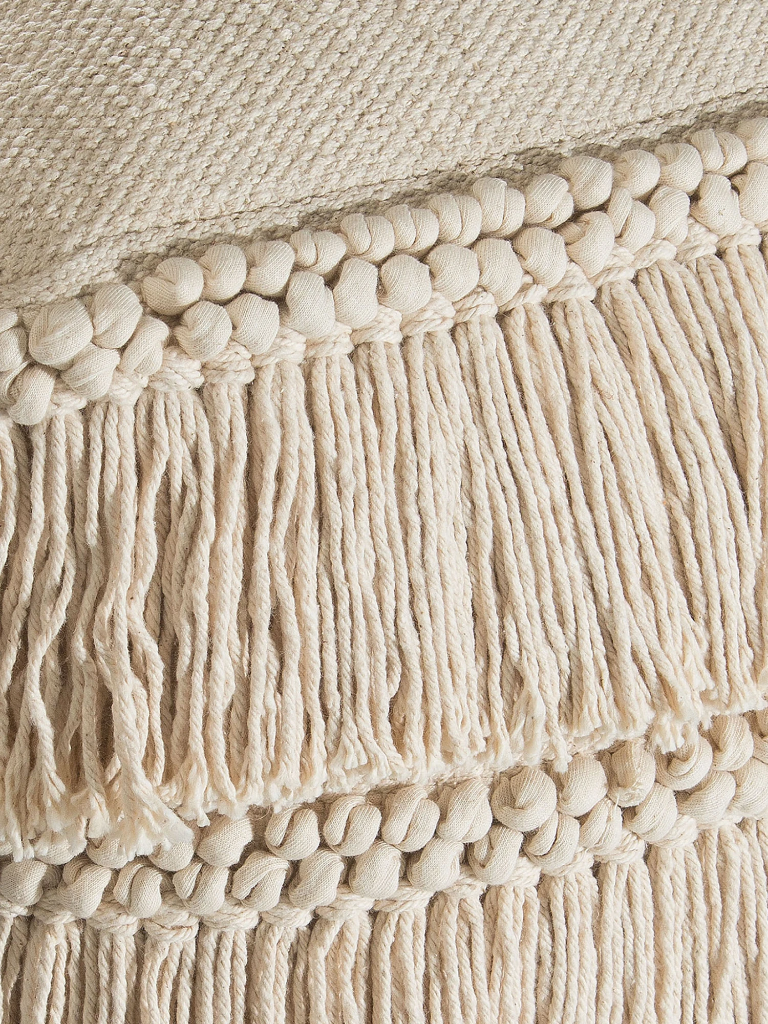 Pouf, Offwhite 5 Pouf, Offwhite – Bild 3