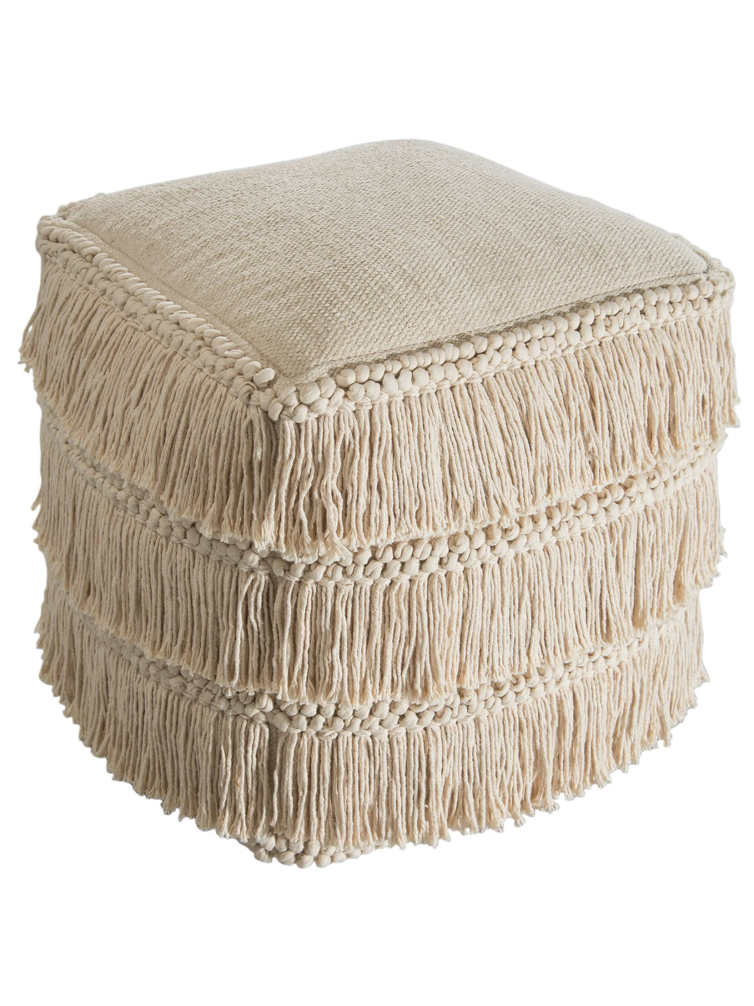 Pouf, Offwhite 4 Pouf, Offwhite – Bild 2