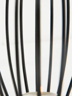 Teelichthalter, Black -Einrichtungsgeschäft CandleBall Teelichthalter Schwarz Black 18x18x172C1 lup2