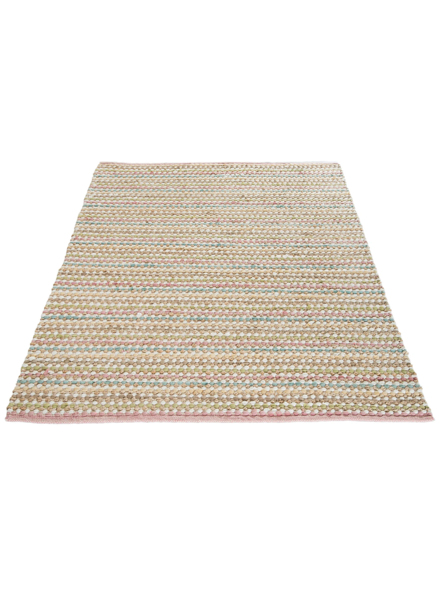 Flachgewebe-Teppich, Cupcake Pink 5 Flachgewebe-Teppich, Cupcake Pink – Bild 3