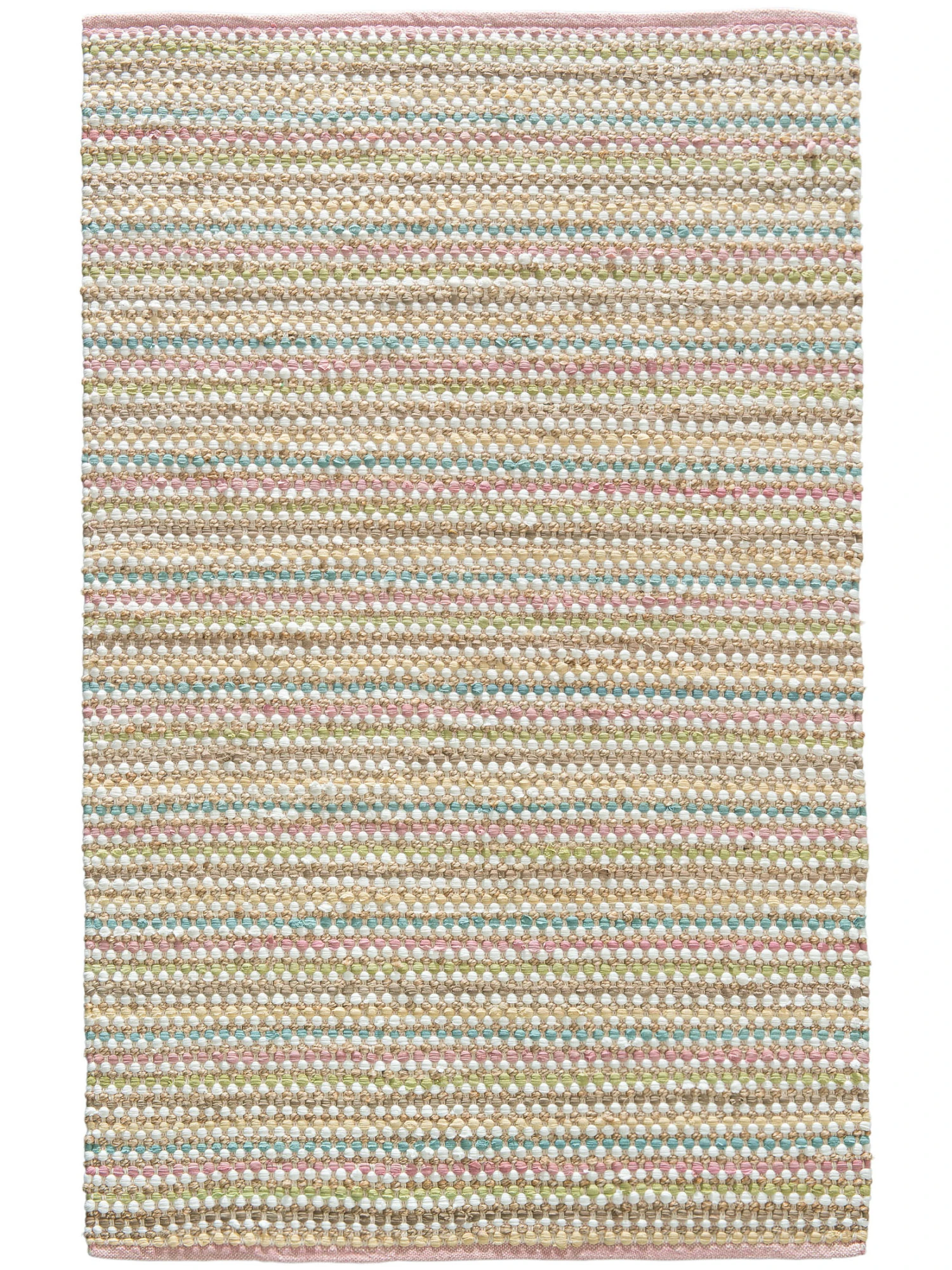 Flachgewebe-Teppich, Cupcake Pink 4 Flachgewebe-Teppich, Cupcake Pink – Bild 2