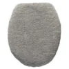 Deckel, Silber 1 Deckel, Silber -Einrichtungsgeschäft Cloud Badematte silber grau WC Deckel