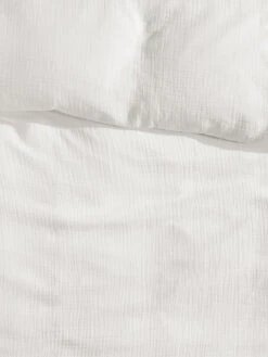 Musselin-Bettwäsche, Creme -Einrichtungsgeschäft Cloudy Bettwaesche Weiss Creme 135x200 lup2