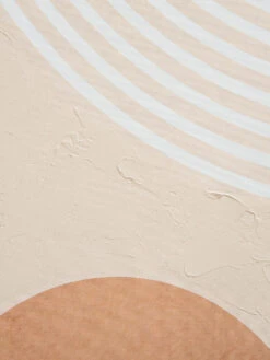 Leinwand-Druck-handbemalt, Hellbeige -Einrichtungsgeschäft Cornero Leinwandbild Beige Hellbeige 80x120 lup