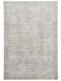 Vintage-Teppich, Mattsilber 13 Vintage-Teppich, Mattsilber -Einrichtungsgeschäft Cornhill DesignerTeppich hellgrau Mattsilber 160x230 pla