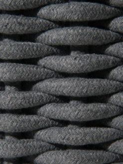 Korb, Anthrazit -Einrichtungsgeschäft Cotiri Korb Dunkelgrau Anthrazit 35x35x20 lup3