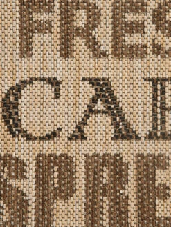 Küchenläufer, Coffee -Einrichtungsgeschäft Cuisine FlachgewebeTeppich Beige Coffee2 80x200 lup