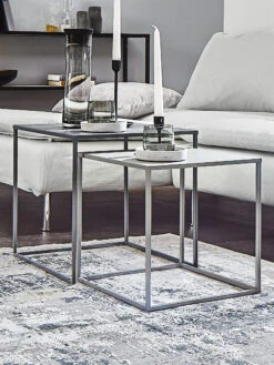 Tisch, Grau -Einrichtungsgeschäft DarkTable Tisch div mil