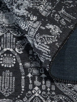 Vintage-Teppich, Quarz 11 Vintage-Teppich, Quarz -Einrichtungsgeschäft Escape VintageTeppich Schwarz Quarz 160x230 wel