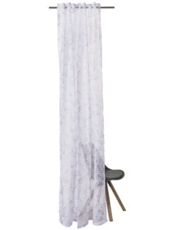 Vorhang Mit Gardinenband, Rose -Einrichtungsgeschäft Evi Gardine VerdeckteSchlaufe Rosa Rose 140x245 pla2