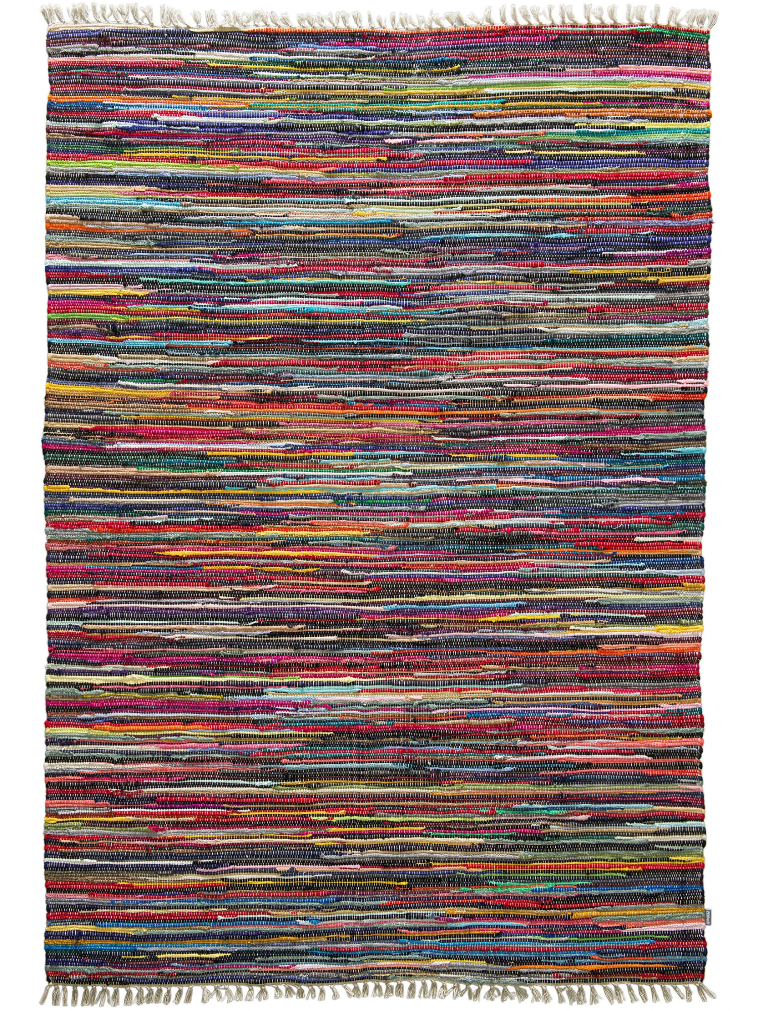 Fleckerl-Teppich, Multicolor 4 Fleckerl-Teppich, Multicolor – Bild 2