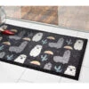 Fußmatte, Lama All Over -Einrichtungsgeschäft Fashion Fussmatte grau LamaAllOver 50x80 mil