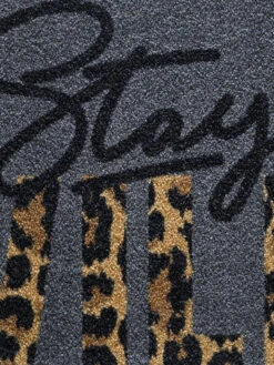 Fußmatte, Stay Wild -Einrichtungsgeschäft Fashion Fussmatte grau StayWild 50x80 lup