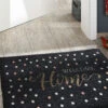 Fußmatte, Welcome Home -Einrichtungsgeschäft Fashion Fussmatte schwarz WelcomeHome 50x80 mil