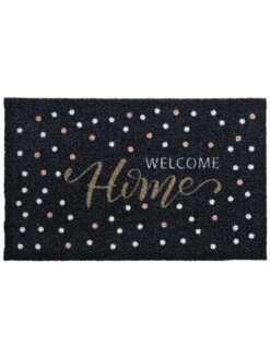Fußmatte, Welcome Home -Einrichtungsgeschäft Fashion Fussmatte schwarz WelcomeHome 50x80 pla