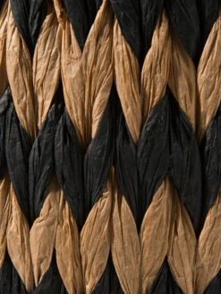 Korb, Schwarz/Natur 9 Korb, Schwarz/Natur -Einrichtungsgeschäft Flimmer Korb Schwarz SchwarzNatur 26x26x23 lup3