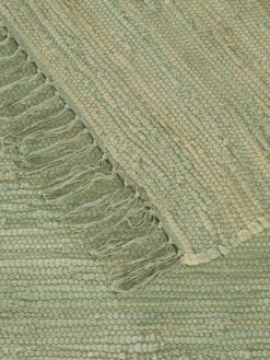 Baumwoll-Teppich, Green 11 Baumwoll-Teppich, Green -Einrichtungsgeschäft Froesunda BaumwollTeppich Hellgruen Green 170x240 wel