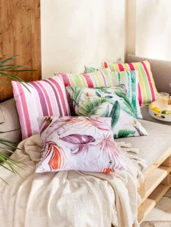 Outdoorkissen, Grün 7 Outdoorkissen, Grün -Einrichtungsgeschäft Frondo Folla Riba Ilan Kissen div 45x45 mil 1