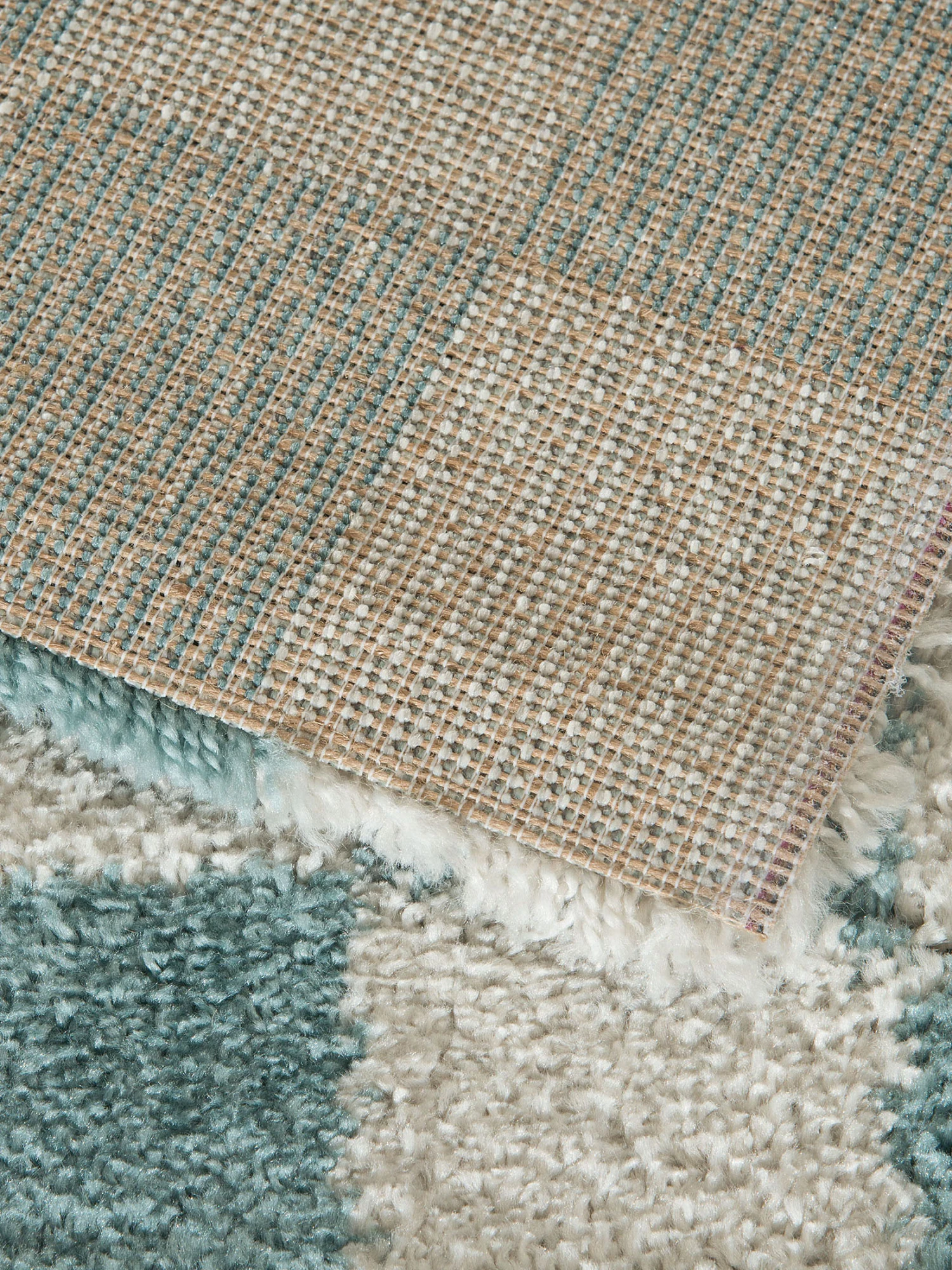 Moderner Teppich, Türkis 6 Moderner Teppich, Türkis – Bild 4