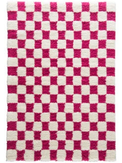 Moderner Teppich, Pink