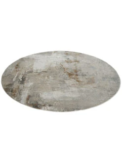 Vintage-Teppich, Taupe -Einrichtungsgeschäft Garisim VintageTeppich Dunkelbeige Taupe 200rund fper