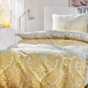 Bettwäsche, Sonnengelb -Einrichtungsgeschäft GoldenGrace Bettwaesche gelb Sonnengelb 135x200 mil