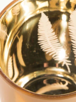 Teelichthalter, Gold -Einrichtungsgeschäft GoldenLeaves Teelichthalter Gold 12x12x18 lup1