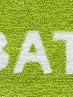 Titelseite -Einrichtungsgeschäft Haiti Badmatte Gruen lup